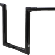 Load image into Gallery viewer, Burly Brand Handlebar - Jason - 14" - Black B12-6091B - Side View