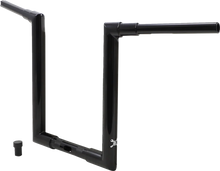 Load image into Gallery viewer, Burly Brand Handlebar - Jason - 14" - Black B12-6091B - Side View