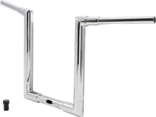 Load image into Gallery viewer, Burly Brand Handlebar - Jason - 14" - Chrome B12-6091C - Side View