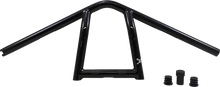 Load image into Gallery viewer, Burly Brand Handlebar - Jim - 9" - Black B12-6040B - Main Product View