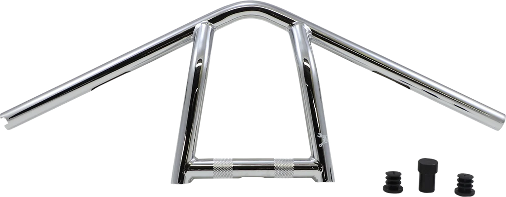 Burly Brand Handlebar - Jim - 9" - Chrome B12-6040C - Main Product View