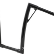 Load image into Gallery viewer, Burly Brand Handlebar - Louie - 16" - Black B12-7008B - Side View