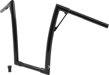 Load image into Gallery viewer, Burly Brand Handlebar - Louie - 16" - Black B12-7008B - Side View