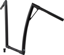 Load image into Gallery viewer, Burly Brand Handlebar - Louie - 19" - Textured Black B12-7011TB - Side View