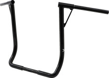 Load image into Gallery viewer, Burly Brand Handlebar - Louie B - 19" - Black B12-7006B - Back View