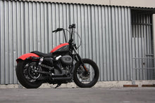 Load image into Gallery viewer, Burly Brand Handlebar - Narrow Ape - 14" - Black B28-337 - Back View