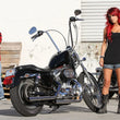 Load image into Gallery viewer, Burly Brand Handlebar - Narrow Ape - 16" - Chrome B28-340 - Side View