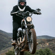 Load image into Gallery viewer, Burly Brand Handlebar - Scrambler - Black B12-6020B - Back View