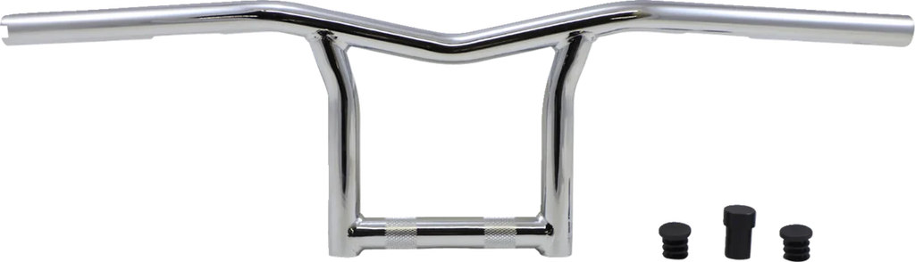 Burly Brand Handlebar - Sid - 8" - Chrome B12-6030C - Main Product View