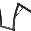 Load image into Gallery viewer, Burly Brand Handlebar - Viejo - 13" - Black B12-7009B - Side View