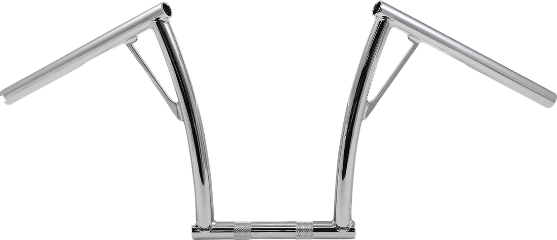 Burly Brand Handlebar - Viejo - 13" - Black B12-7009B - Installation View