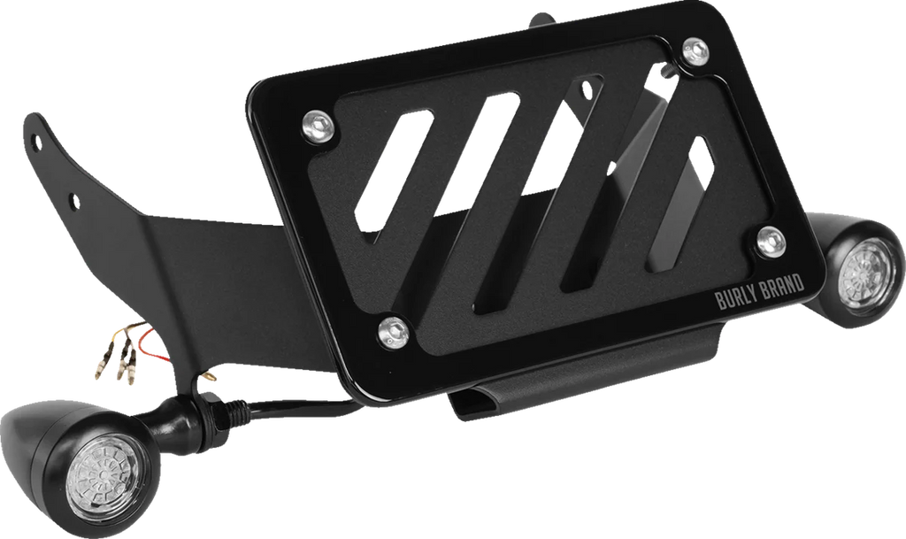 Burly Brand License Plate Mount - Rear Fender B13-3000TFB - Main Product View