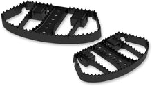 Load image into Gallery viewer, Burly Brand MX Driver Floorboards - Black - FL B13-1050B - Side View