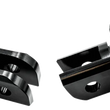 Load image into Gallery viewer, Burly Brand MX Evolution Pegs - Black - Softail B13-1016B - Main Product View
