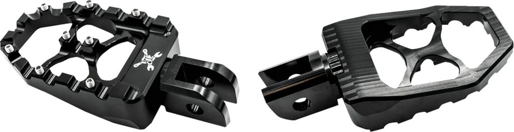 Burly Brand MX Evolution Pegs - Black - Softail B13-1016B - Main Product View