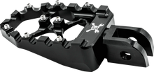 Load image into Gallery viewer, Burly Brand MX Evolution Pegs - Black - Softail B13-1016B - Back View