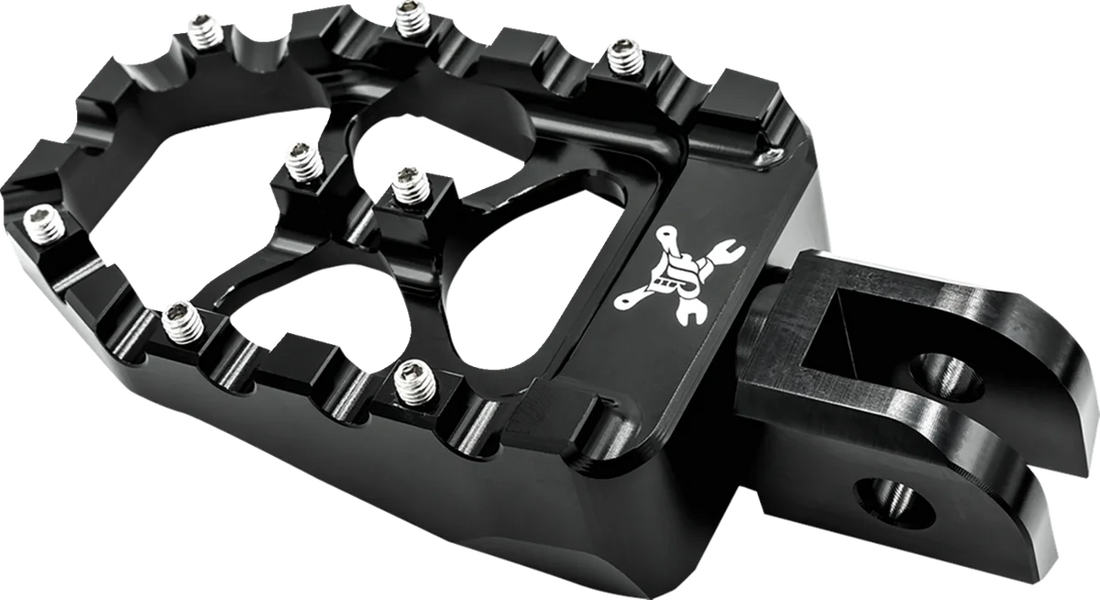 Burly Brand MX Evolution Pegs - Black - Softail B13-1016B - Additional View 6