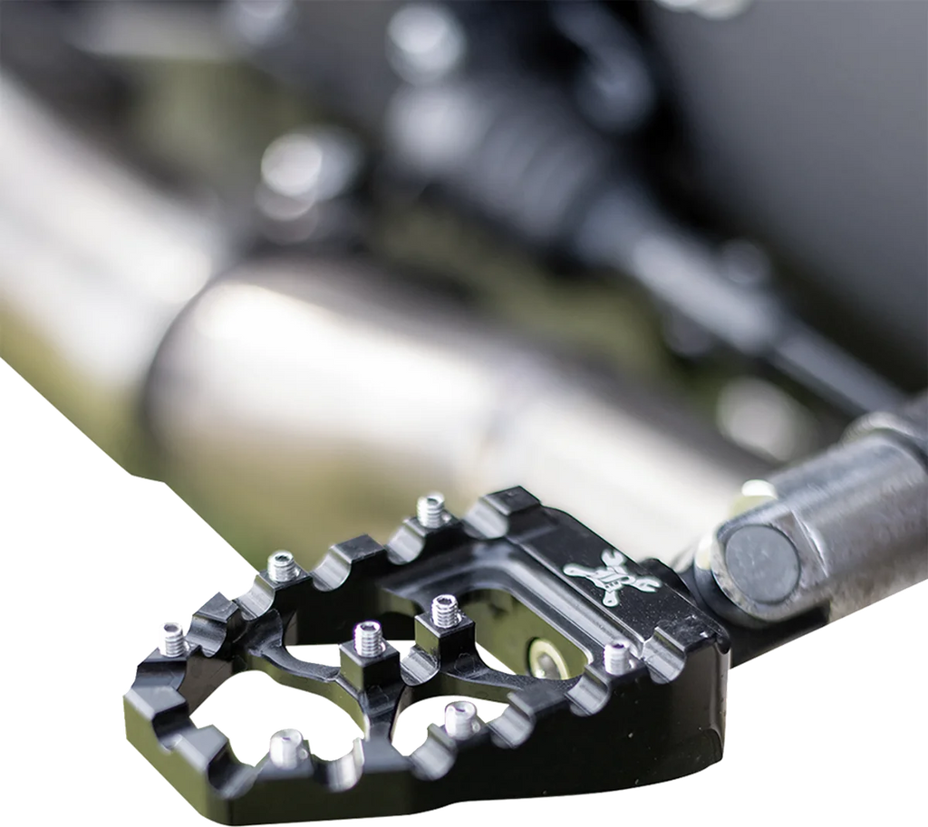 Burly Brand MX Evolution Pegs - Black - Sportster/Dyna B13-1015B - Additional View 8
