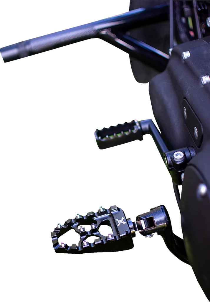 Burly Brand MX Evolution Pegs - Black - Sportster/Dyna B13-1015B - Additional View 9