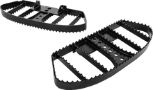 Load image into Gallery viewer, Burly Brand MX Floorboards - Black - FL B13-1052B - Main Product View