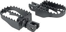 Load image into Gallery viewer, Burly Brand MX Footpegs - Driver - Black B13-1200B - Main Product View