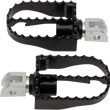 Load image into Gallery viewer, Burly Brand MX Footpegs - Driver - Black/Chrome B13-1007B - Main Product View