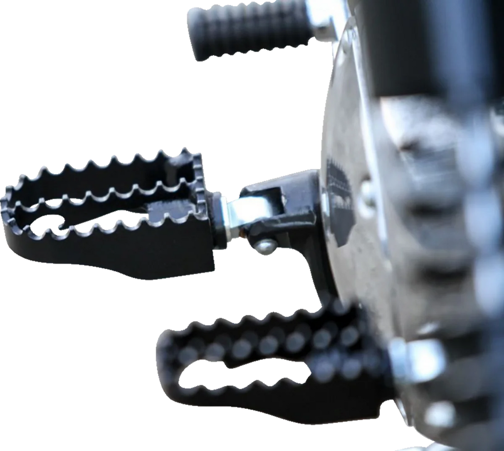 Burly Brand MX Footpegs - Driver/Passenger - Black B13-1009B - Additional View 5