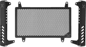 Burly Brand Radiator Guard - Slash Cut - Honda B10-3009B - Main Product View