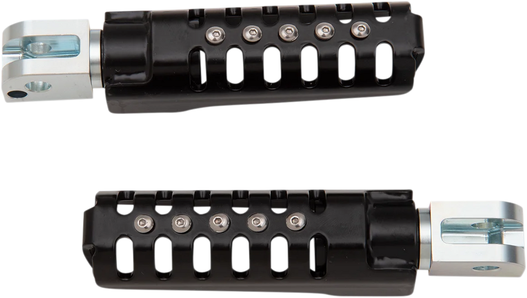 Burly Brand Razorback Passenger Footpegs - Black B13-1012B - Main Product View
