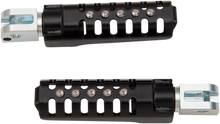 Load image into Gallery viewer, Burly Brand Razorback Passenger Footpegs - Black B13-1012B - Main Product View