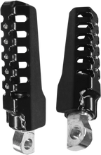 Load image into Gallery viewer, Burly Brand Razorback Passenger Footpegs - Black B13-1012B - Side View