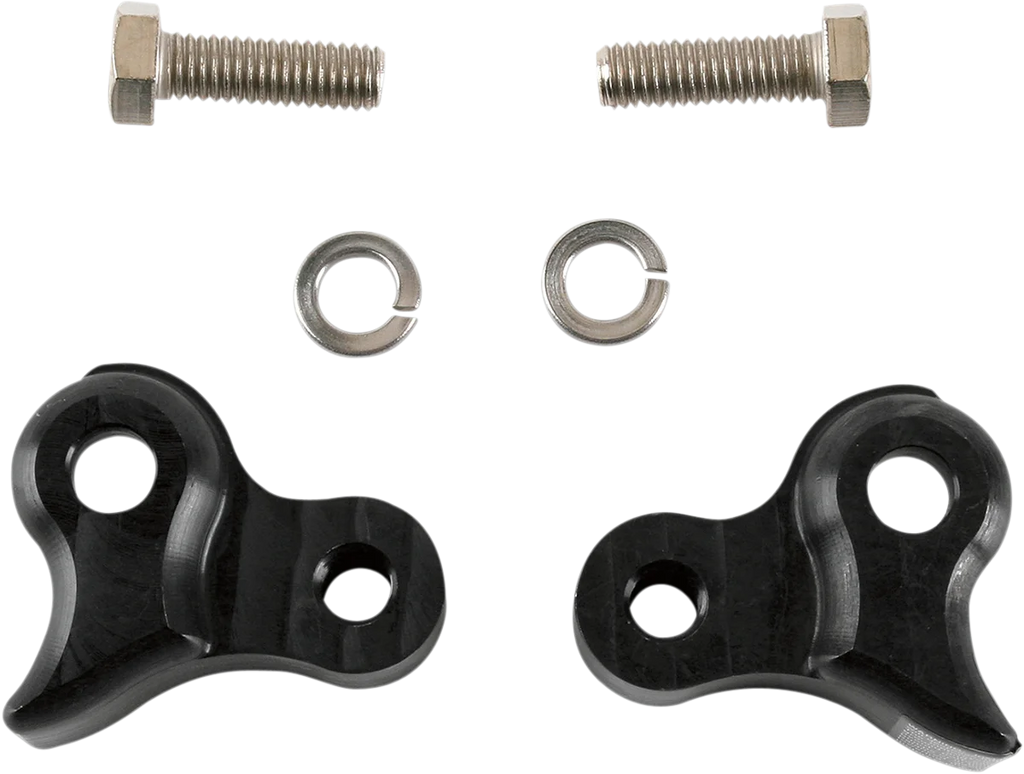 Burly Brand Rear Lowering Kit - Black - Lowers 1" - '00-'03 XL B28-260 - Side View