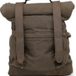 Load image into Gallery viewer, Burly Brand Roll Top Backpack - Dark Oak B15-1020D - Side View