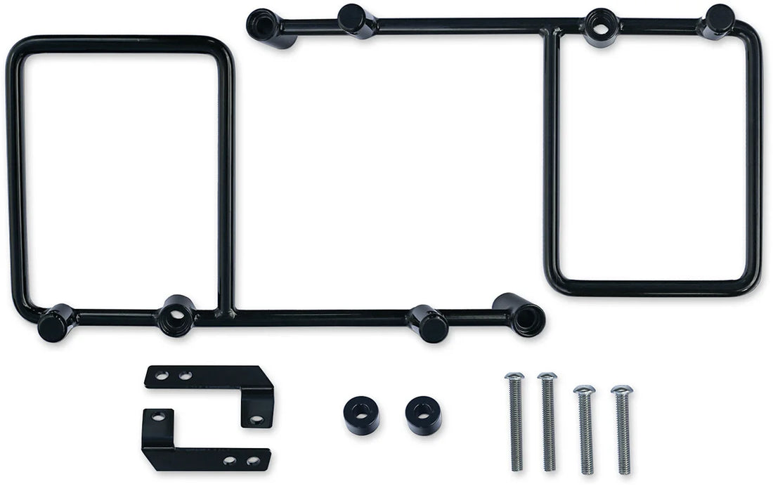 Burly Brand Saddlebag Mount - FXD B15-1051 - Side View