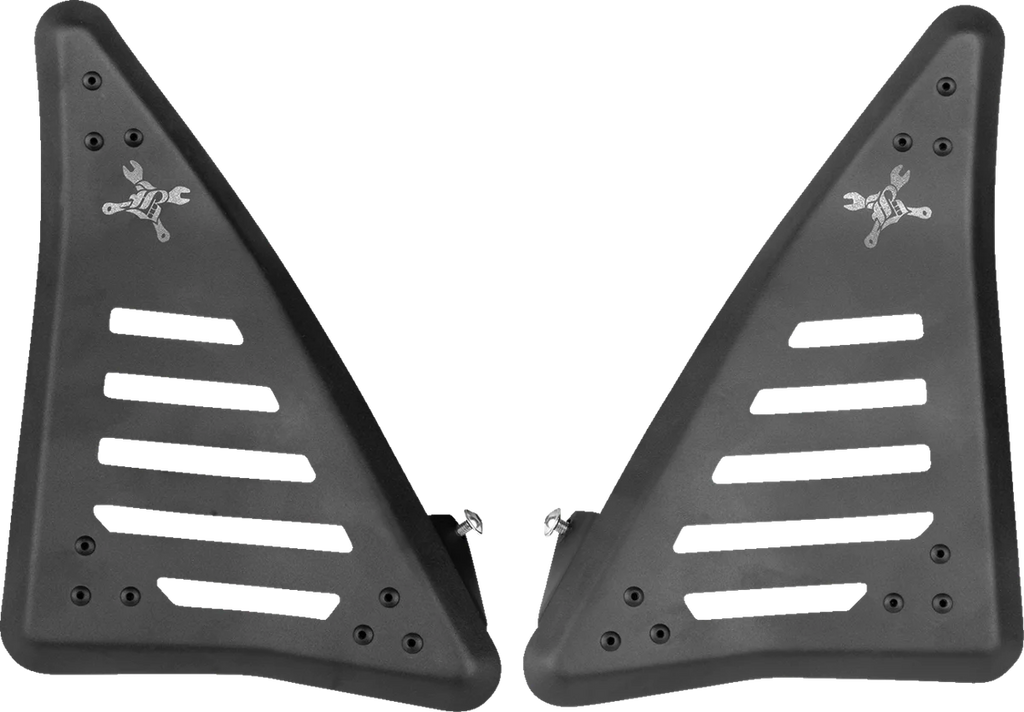 Burly Brand Side Covers - Black B10-3003TB - Main Product View
