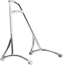 Load image into Gallery viewer, Burly Brand Sissy Bar - Short - Black - Sportster B13-1502B - Side View