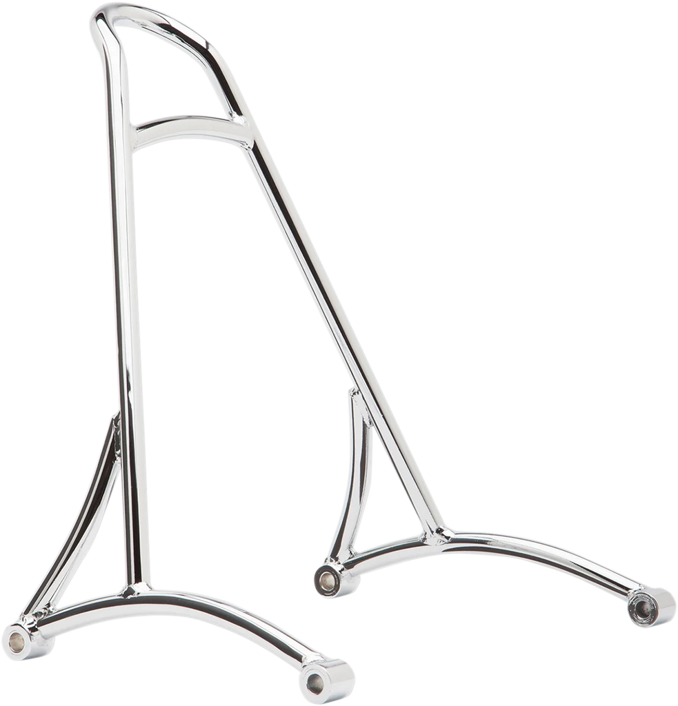 Burly Brand Sissy Bar - Short - Chrome - Dyna B13-1504C - Main Product View