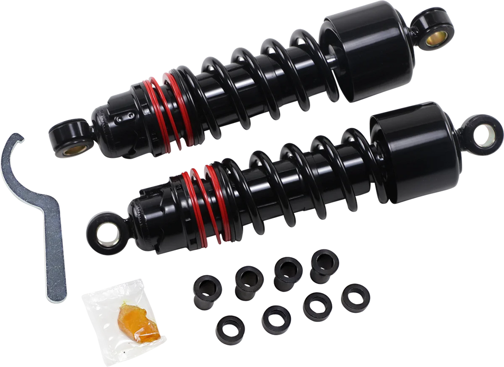 Burly Brand Slammer Plus Shocks - Black - XL B28-1206B - Main Product View