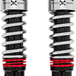 Load image into Gallery viewer, Burly Brand Slammer Plus Shocks - Chrome - FLH B28-1204 - Main Product View