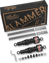 Load image into Gallery viewer, Burly Brand Suspension Kit - Slammer - Black - &#39;04 - &#39;15 XL B28-1001B - Side View