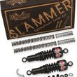Load image into Gallery viewer, Burly Brand Suspension Kit - Slammer - Chrome - '04 - '15 XL B28-1001 - Side View