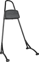 Load image into Gallery viewer, Burly Brand Tall Sissy Bar - Black B13-1506B - Main Product View