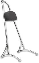 Load image into Gallery viewer, Burly Brand Tall Sissy Bar - Chrome B13-1503C - Main Product View