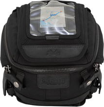 Load image into Gallery viewer, Burly Brand Tank Tail Bag - Black B15-1010B - Side View
