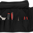 Load image into Gallery viewer, Burly Brand Tool Roll - Black B15-1030B - Installation View