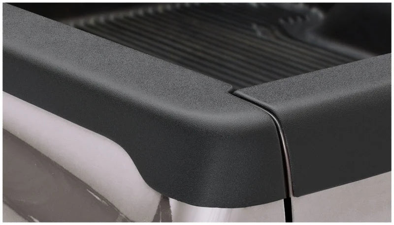 Bushwacker 02-08 Dodge Ram 1500 Fleetside Bed Rail Caps 96.0in Bed - Black - Main Product View