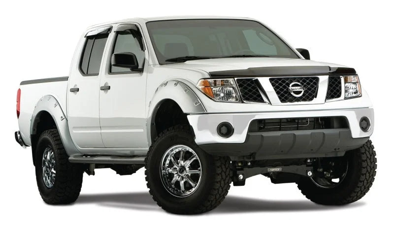 Bushwacker 06-14 Nissan Frontier Styleside Boss Pocket Style Flares 4pc 58.6in Bed - Black - Additional View 6
