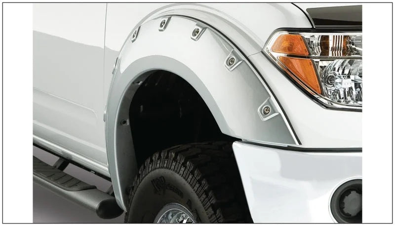 Bushwacker 06-14 Nissan Frontier Styleside Boss Pocket Style Flares 4pc 58.6in Bed - Black - Additional View 7