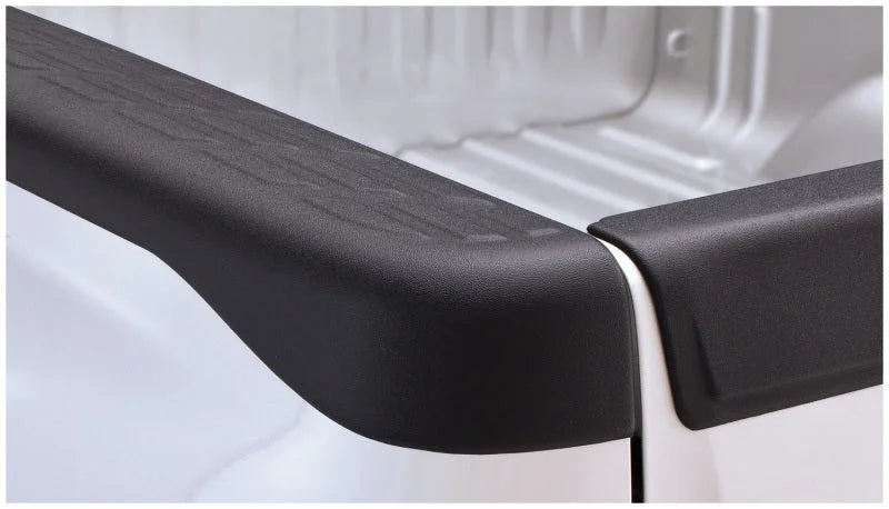 Bushwacker 07-13 GMC Sierra 1500 Fleetside Bed Rail Caps 97.6in Bed - Black - Main Product View