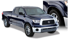 Load image into Gallery viewer, Bushwacker 07-13 Toyota Tundra Fleetside OE Style Flares 4pc w/ Factory Mudflap - Black - Side View